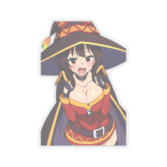 Anime Megumin Kiss-Cut Stickers, Konosuba Decor for Laptop Water Bottle Phone, Anime Fan Gift, Cute Kawaii Sticker Pack, Laptop Decal, Anime