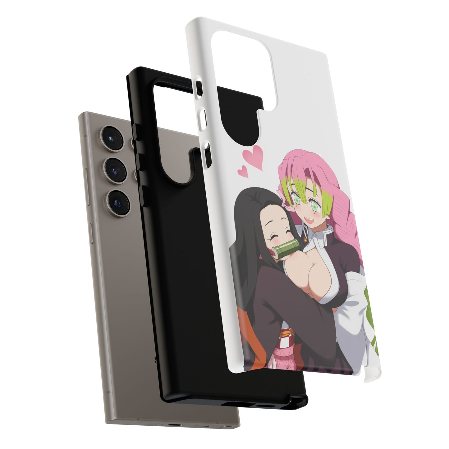 Anime Tough Cases - Nezuko and Mitsuri Demon Slayer Love Design
