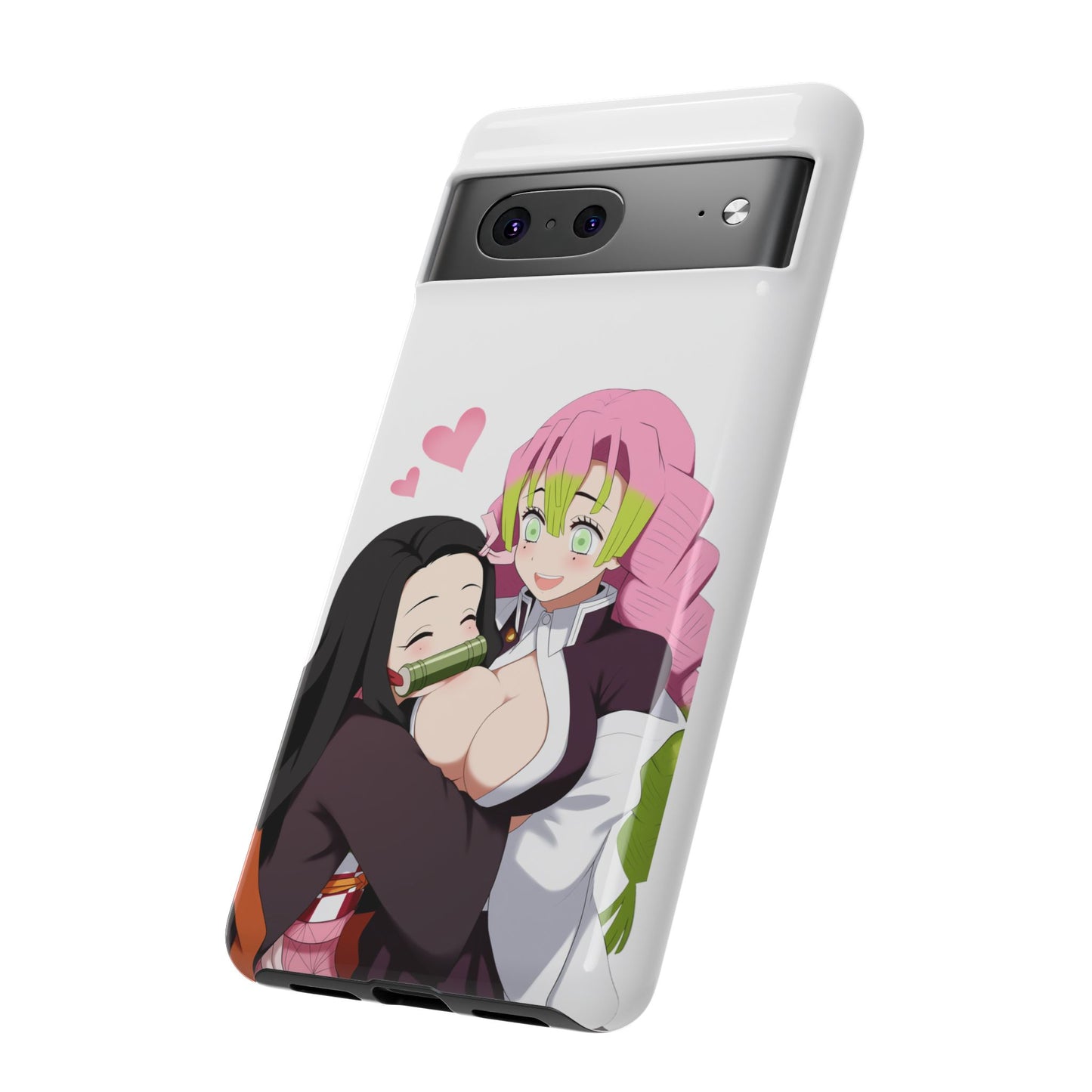 Anime Tough Cases - Nezuko and Mitsuri Demon Slayer Love Design