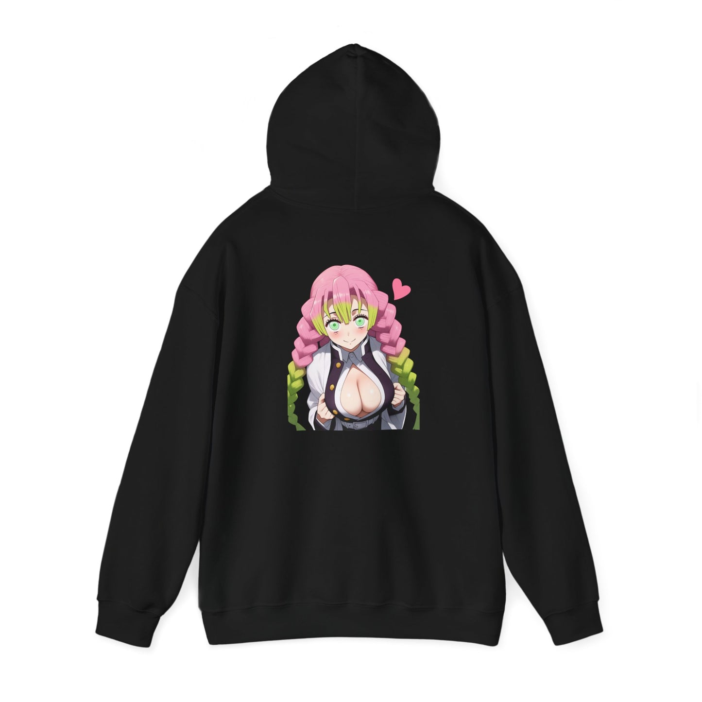 Mitsuri Demon Slayer Hoodie, Cute Anime Sweatshirt, Unisex Hooded Jumper, Gift for Anime Fans, Demon Slayer Merch, Cozy Anime Hoodie