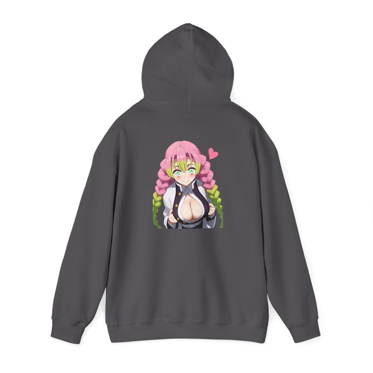 Mitsuri Demon Slayer Hoodie, Cute Anime Sweatshirt, Unisex Hooded Jumper, Gift for Anime Fans, Demon Slayer Merch, Cozy Anime Hoodie